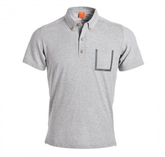 Футболка-поло Xiaomi Mi function short sleeve Polo shirt men Light Grey L 1170800056